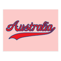 Retro Australia Postcard