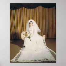Retro Bride Print