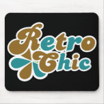 Retro Chick 70s Womens Mousepad