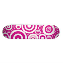 RETRO CIRCLES SKATEBOARD