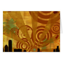Retro City Card