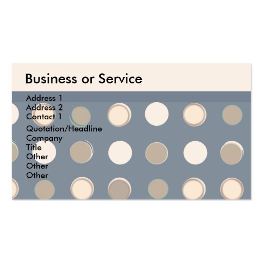 Retro Classic Businesscard Business Card Templates
