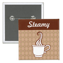 Retro Coffee Button