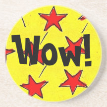 Retro Comic Stars Coasters
