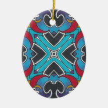 RETRO COMPANION ECLECTIC AND ELECTRIC GRAPHIC ORNAMENT