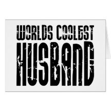 Retro Cool Husbands : Worlds Coolest Husband Card