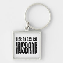 Retro Cool Husbands : Worlds Coolest Husband Key Chain