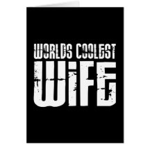 Retro Cool Wives : Worlds Coolest Wife Card