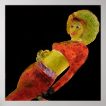 RETRO DANCER PRINT