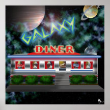 Retro Diner Poster