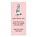 Retro Fitness Personalized Rack Card