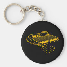 Retro Gamer Keychain