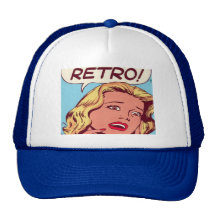 retro gorros bordados
