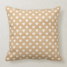 Retro hearts wood background girly heart pattern pillows