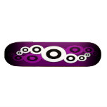 Retro Helix (Purple) Skateboard Deck