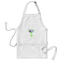 Retro Martini Time Aprons