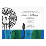 retro MOD custom safari Baby Shower invitation