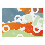 Retro-Modern Abstract Card
