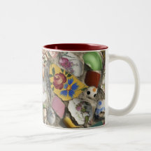 Retro mosaics coffee mug