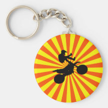 RETRO MOTOCROSS KEY CHAIN