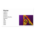 retro music funky vector art business cards