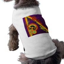 retro music funky vector art pet clothes