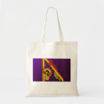 retro music funky vector art tote bag