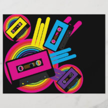 Retro Party Design Flyer
