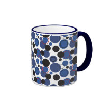 Retro Polka Dots Galore - 22 Coffee Mugs