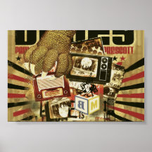 Retro radio Poster