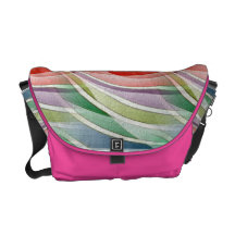 Retro Rain Messenger Bag