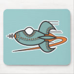 retro rocket mouse mats