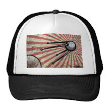 Retro satellite hats