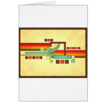 Retro Squares Cards