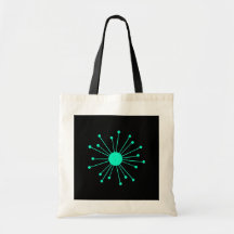 Retro Starburst Canvas Bags