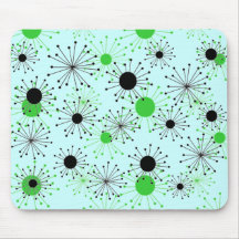 Retro Starburst Mouse Pads