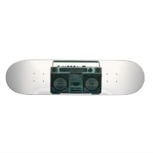 retro stereo skateboard