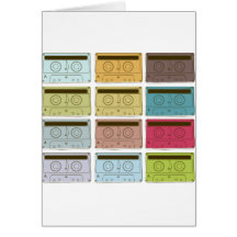Retro Tapes Card