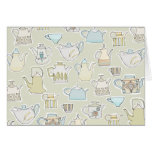 retro teapots 2 cards
