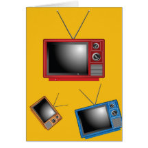 Retro Televisions Card