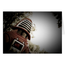 Retro Toy Robby Robot 01 Card cards