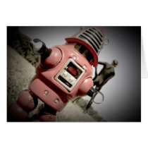 Retro Toy Robby Robot 04 Card cards