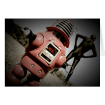 Retro Toy Robby Robot 05 Card cards