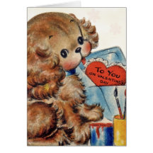 Retro Valentine Card for Kids