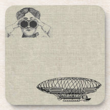 Retro Victorian Steampunk Coasters