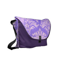 Retro Vintage Purple Messenger Bag