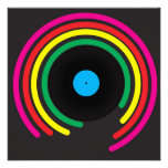 Retro Vinyl Announcements