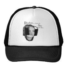 Retro Woman with Blinders Hat