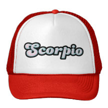 Retro Zodiac Opal Trucker Hat
