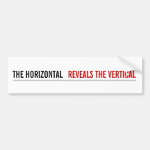 REVEALS BUMPER STICKERS